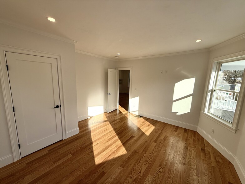 Bedroom #1: Gleaming Hardwood Floors Throughout - 34 Saint Joseph Ave