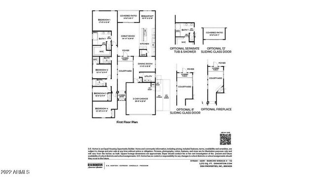 Floor plan - 18451 N Crestview Ln