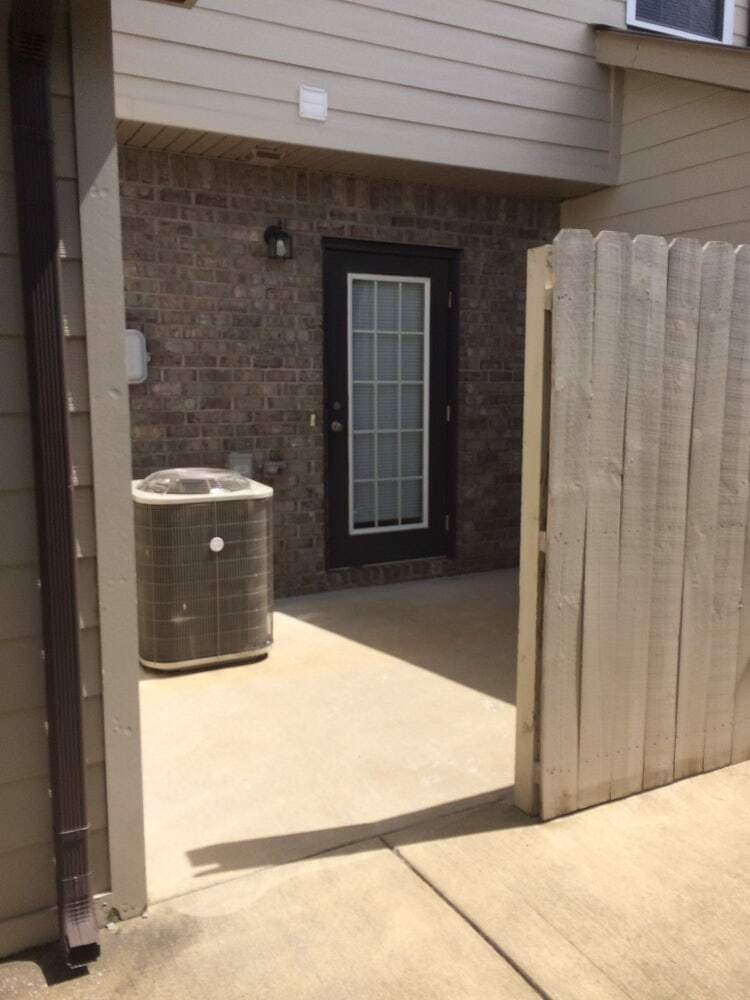 Back Patio entrance - 531 Dill Ln