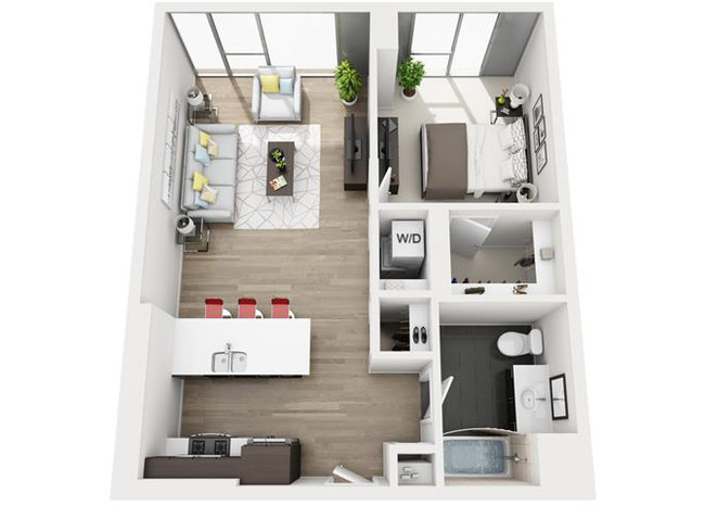 Floorplan - Halsted Flats