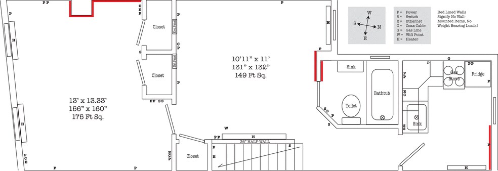 Floor Plan - 5131 W Girard Ave