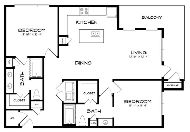 Floorplan - THE MODERNE