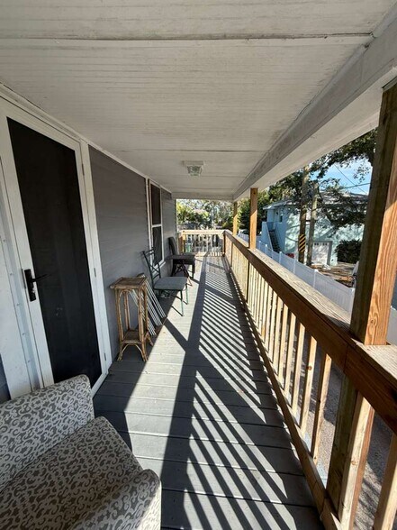 Porch and Apartment Entrance - 246 21st Ave N