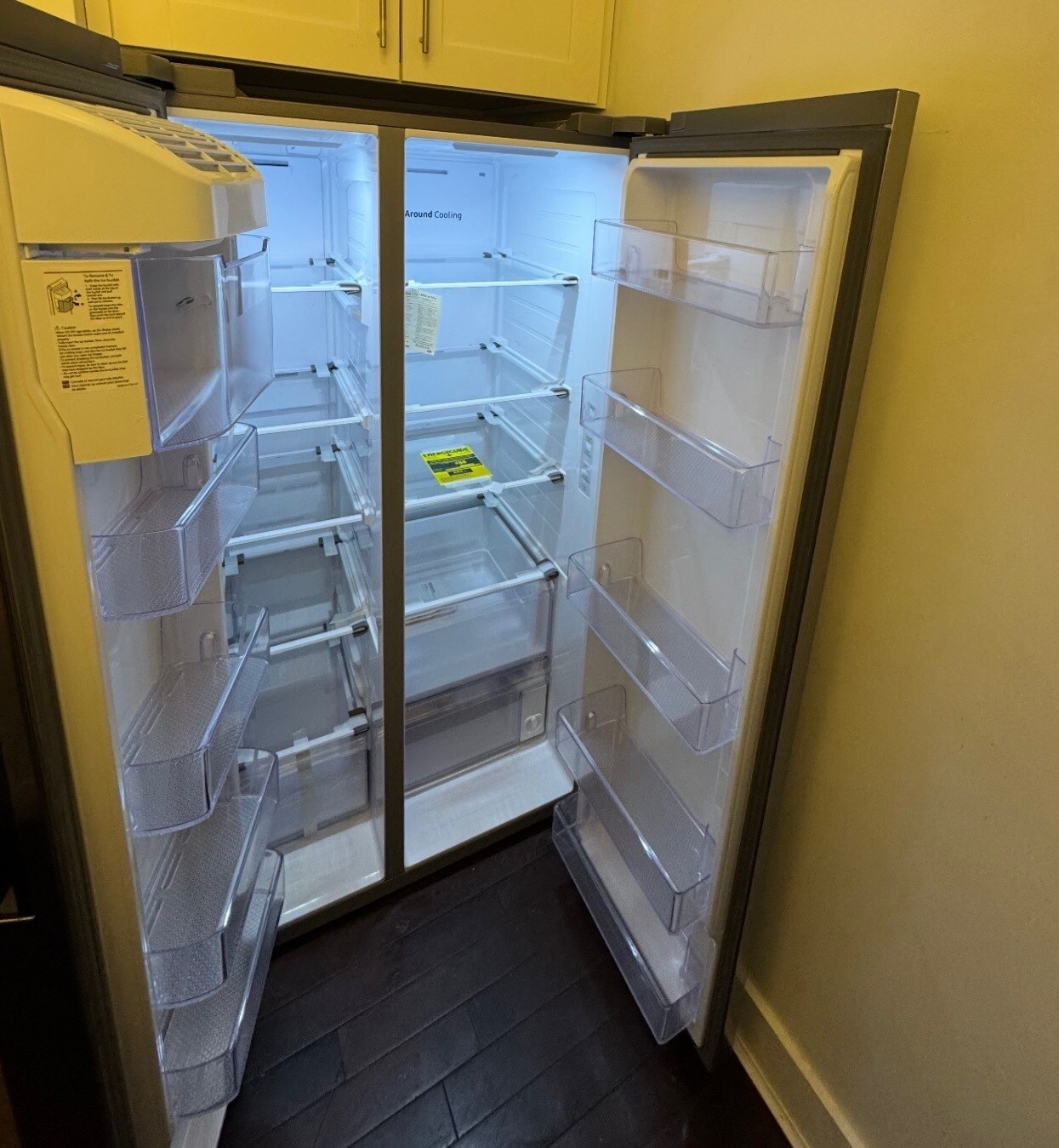 New Refrigerator Interior - 184 Hull St