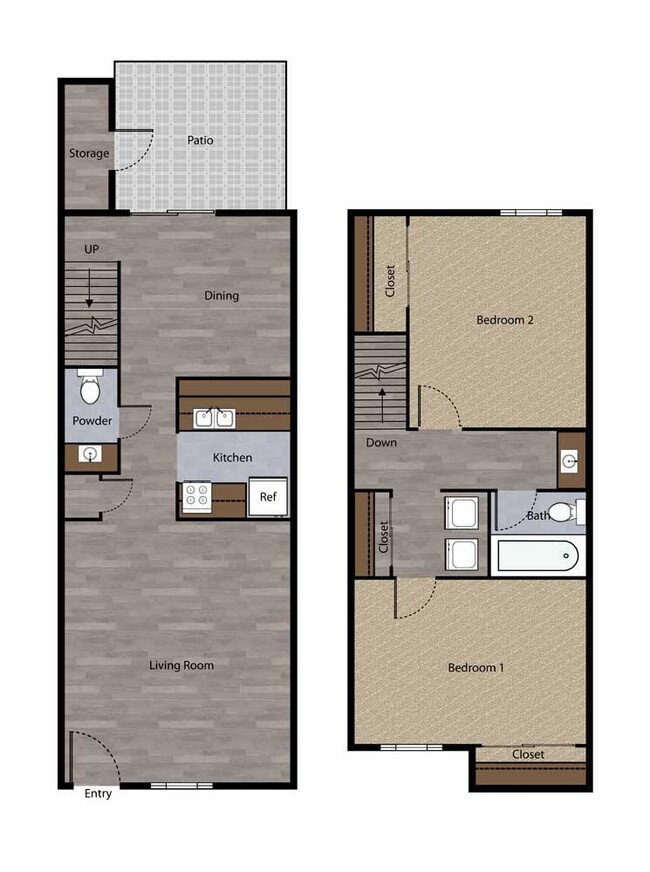 Floorplan - St. Charles Oaks Apartments