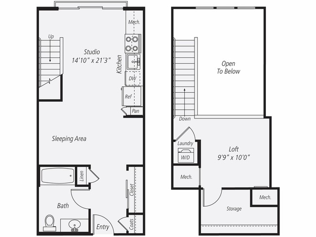 Floorplan - Avalon at Wesmont Station