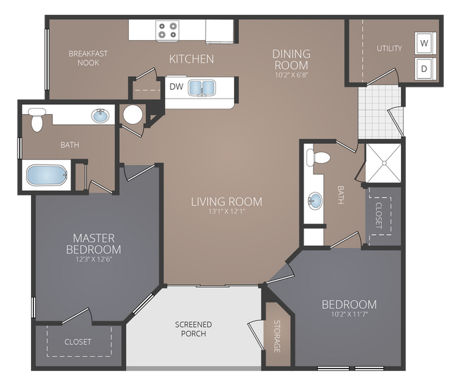 Floorplan - Promenade at Carillon