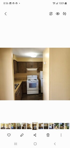 Kitchen with stove refrigerator and pantry - 6534 West Norvell Bryant Highway