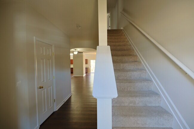 Front Entry and Stairs - 220 Azalea Cir