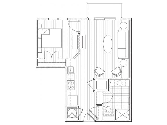 alpha-mill-apartments-floor-plan-1X1-A2 - Alpha Mill