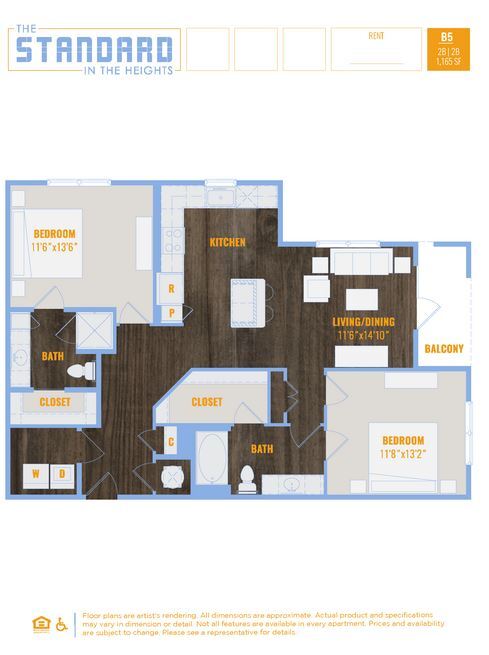 Floorplan - Standard in the Heights