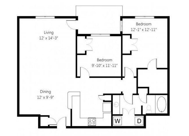 Floorplan - Memorial Creek