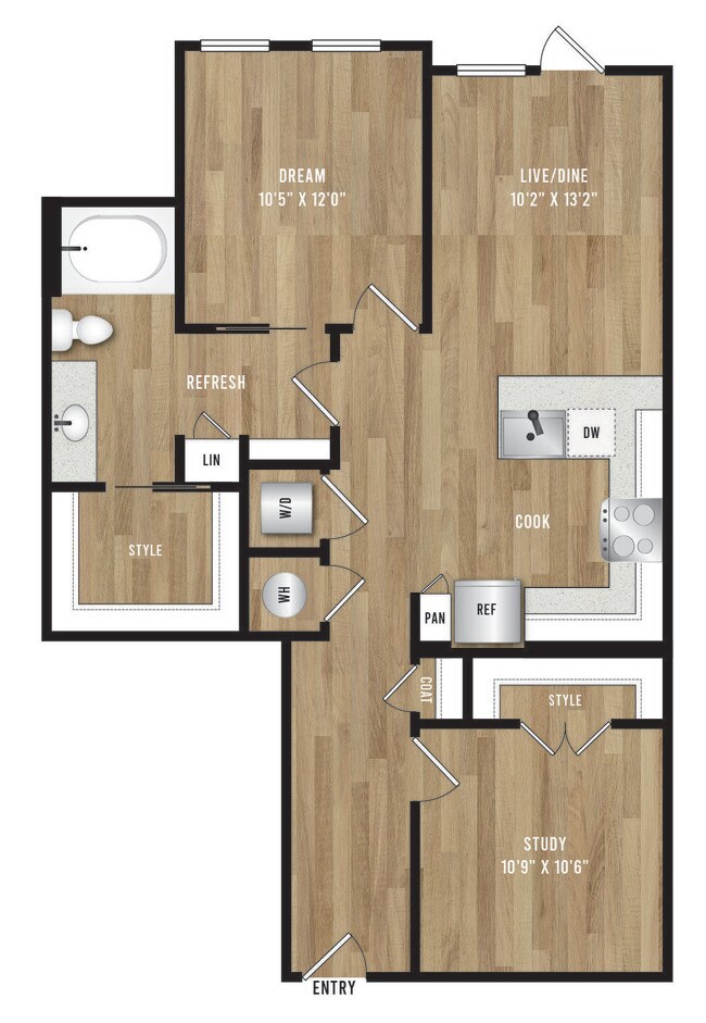 Floorplan - Victor Prosper