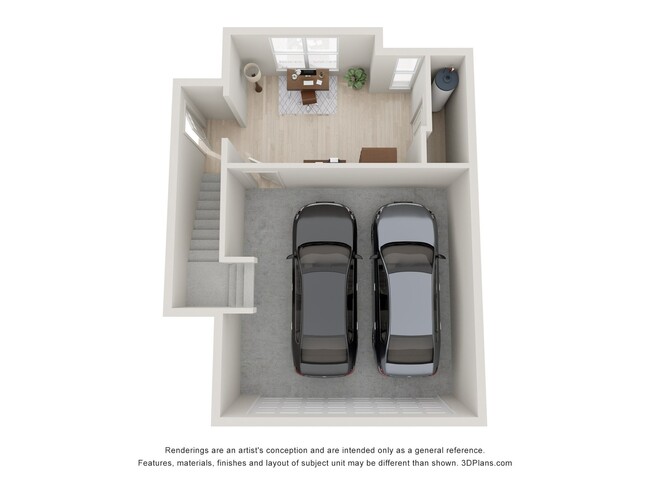 Floorplan - The Strand at Beulah Townhomes