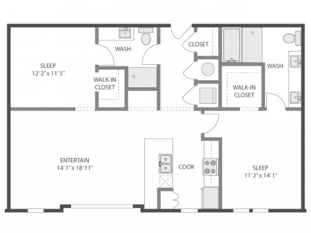 Floorplan - AMLI Old 4th Ward