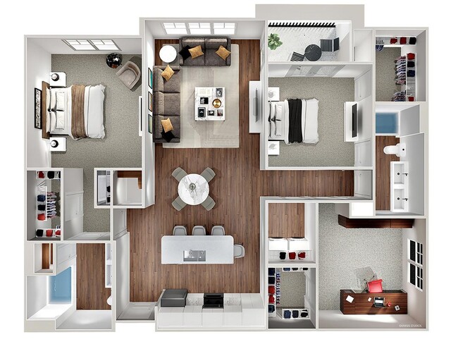 Floorplan - The Lofts at Brownwood