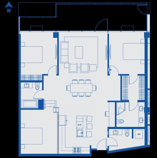 UNIT #102 - The Elysian Apartments