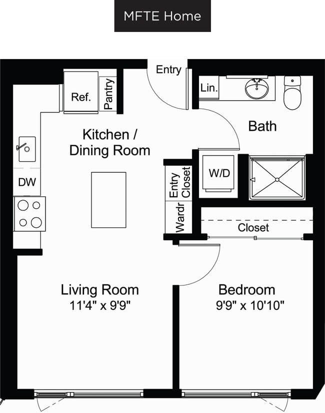 Floorplan - Chloe on Madison