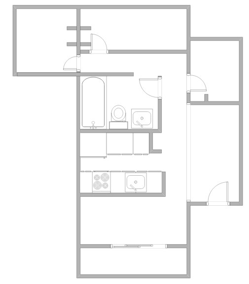 Floorplan - Maple Court Apartments