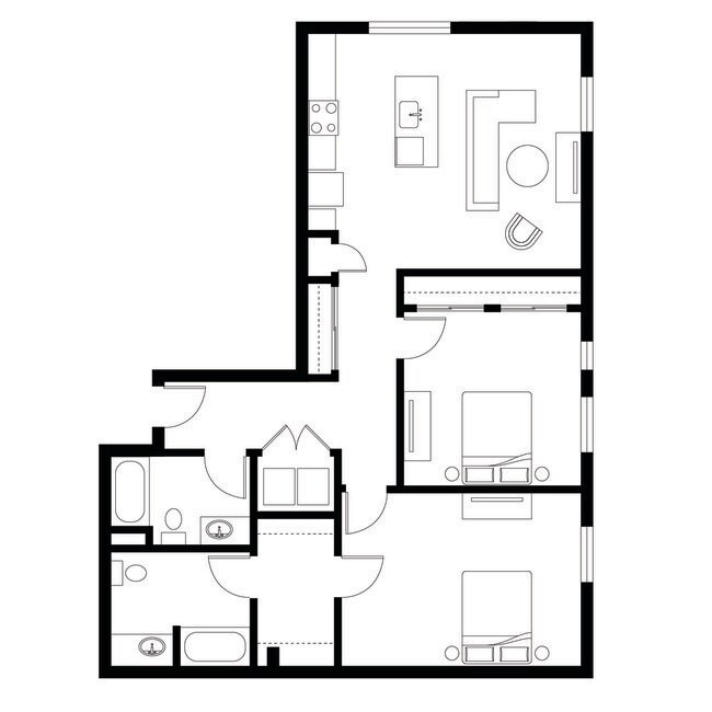 Floorplan - Surrey on Main
