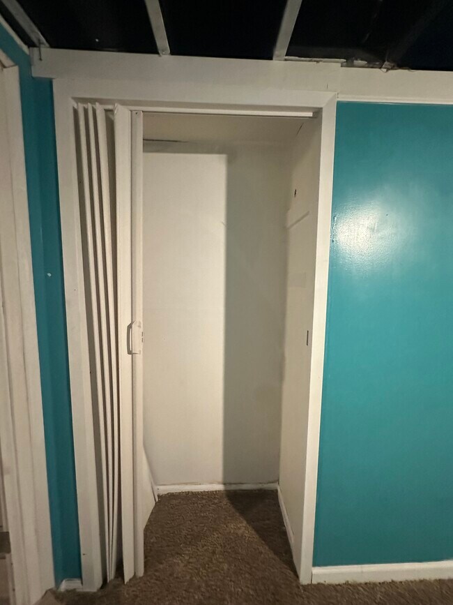 Closet in bonus room - 1444 Dodge St
