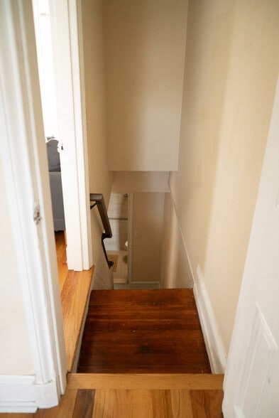 stairway inside of unit - 988 N 5th St
