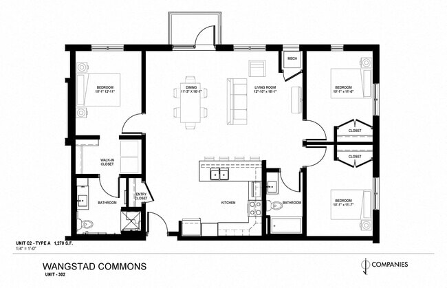 Floorplan - Wangstad Commons