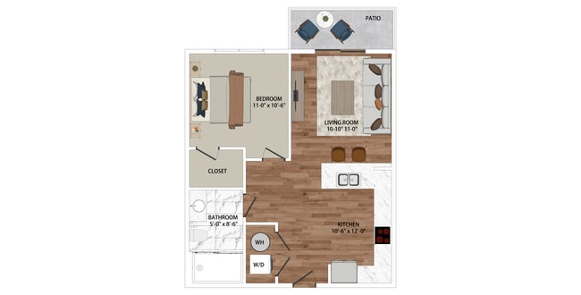 Floorplan - Eastpark Apartments