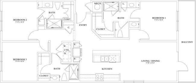 Floorplan - The Dorset