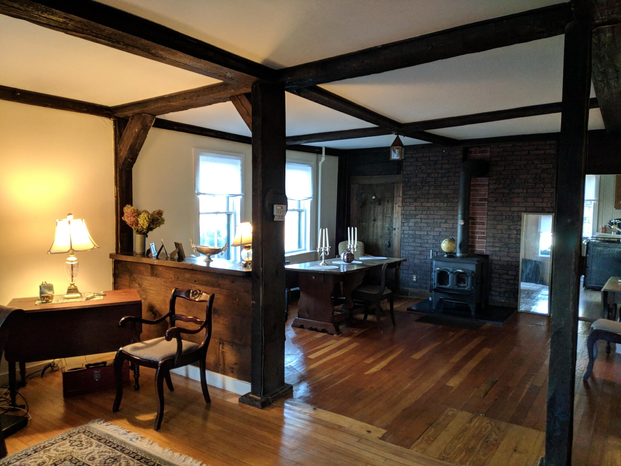 Dining room from living room - 1 Ocean Ave