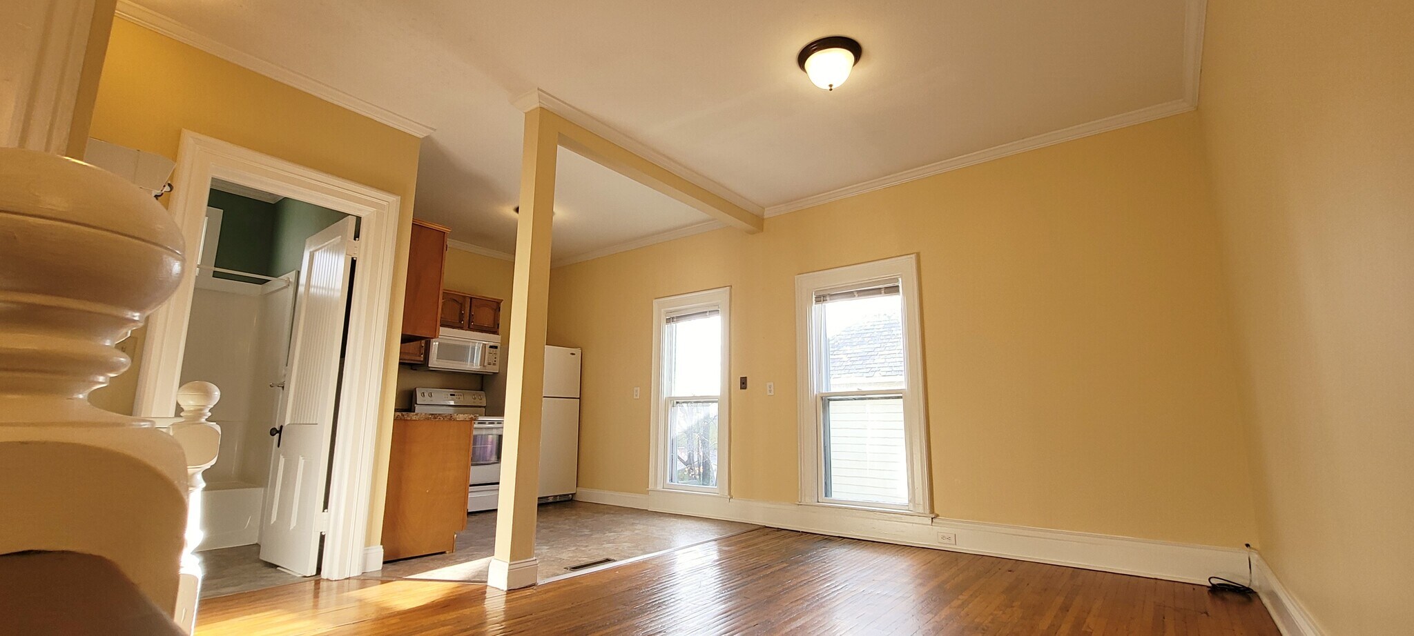Living Room & Kitchen - 114 Elm St