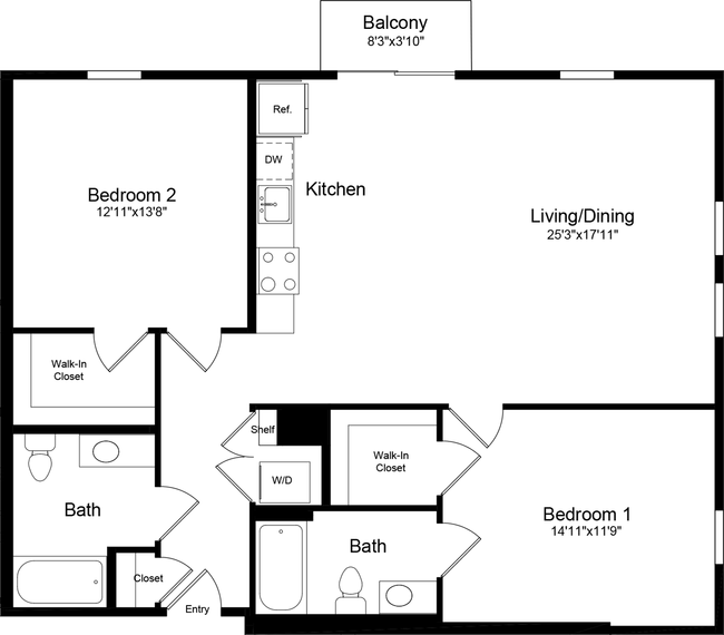 Floorplan - 855 Brannan
