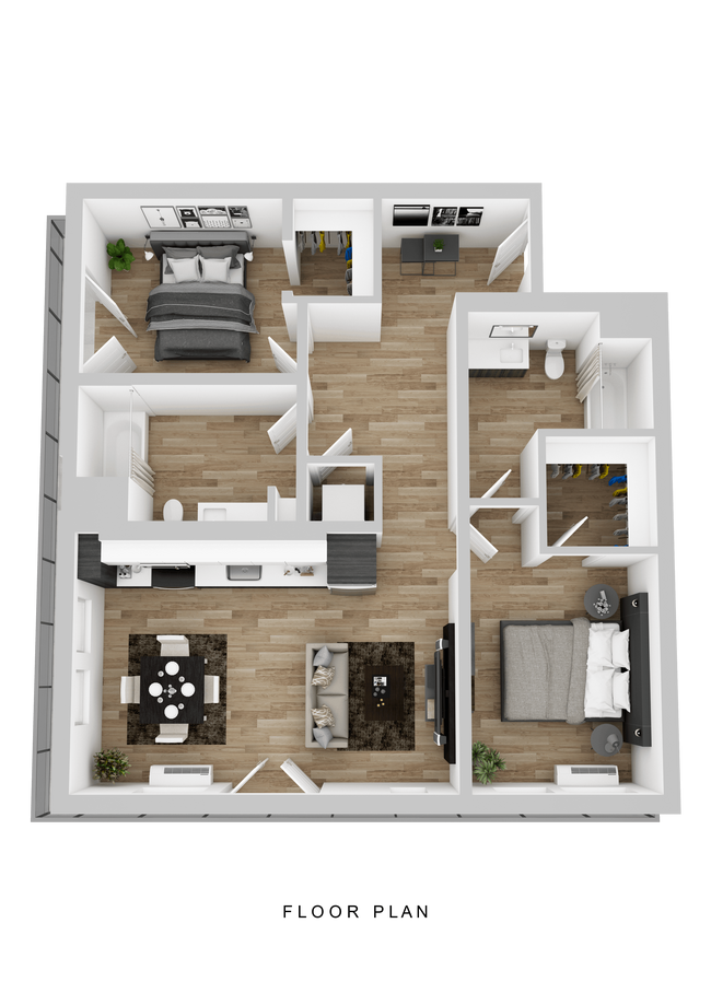 Floorplan - Hyas Point Apartments