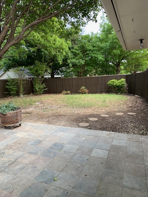 Back yard - 8257 Bobwhite Dr