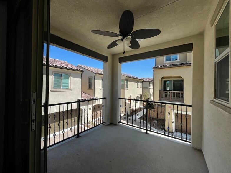 2nd floor balcony off dining rm - 7566 Channel View St