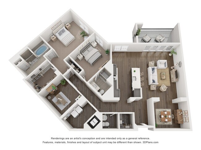 Floorplan - The Residences at Amberley Woods