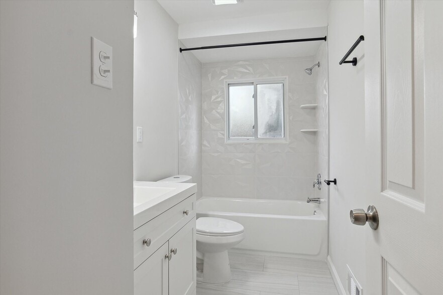 Fully remodeled main floor bathroom. - 9244 Northern Ave