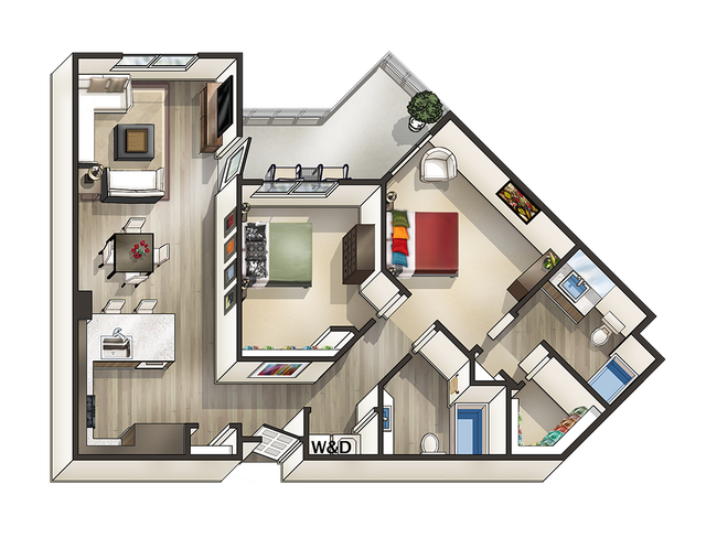 Floorplan - MODE Apartments