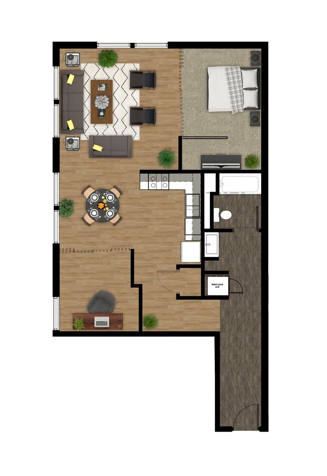C2 Floor Plan - Besa Monona