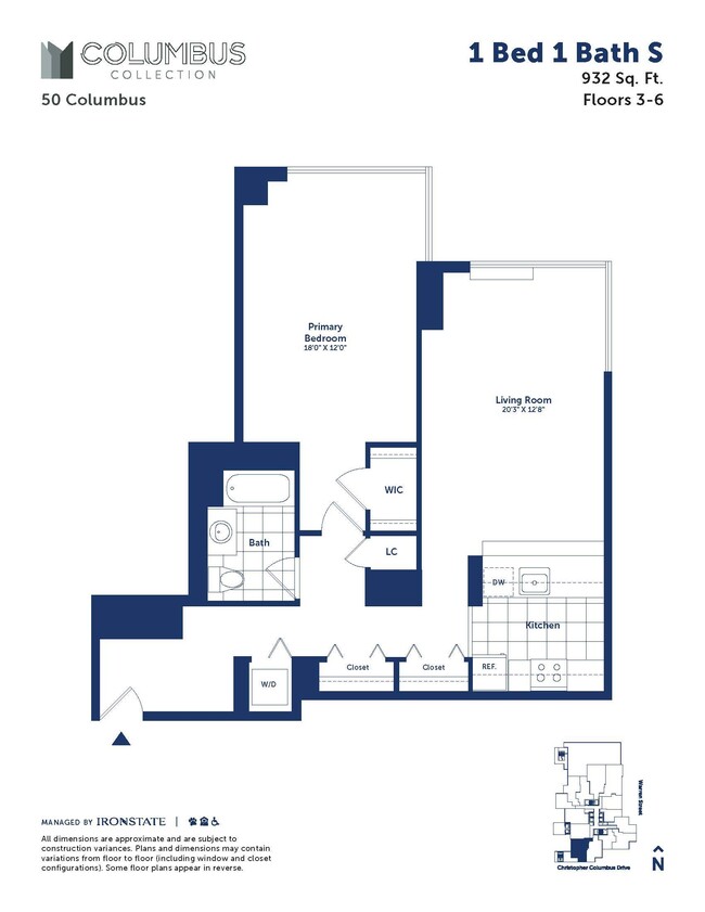 Floorplan - 50 Columbus