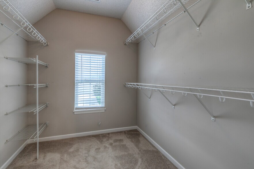 large master closet with window - 22810 West 71st Terrace