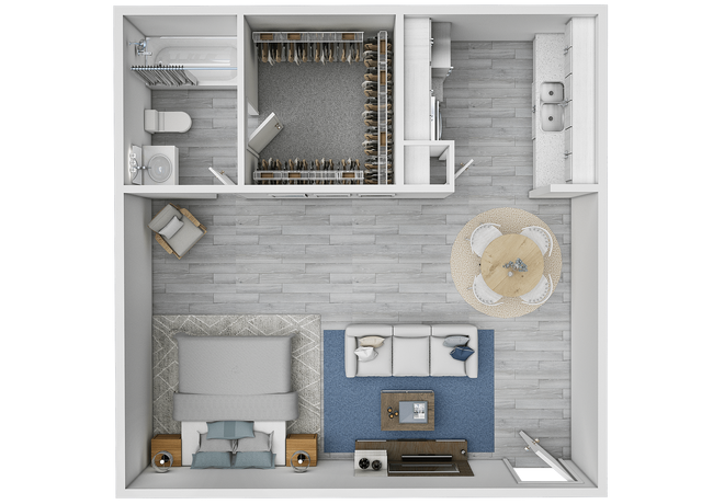 Floorplan - The Mirage Apartments