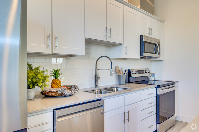 Kitchen - 2BR, 2BA - 1,207SF - Boulevard on 20th