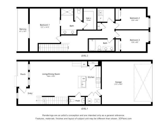 Floorplan - The Fillmore at Copperleaf