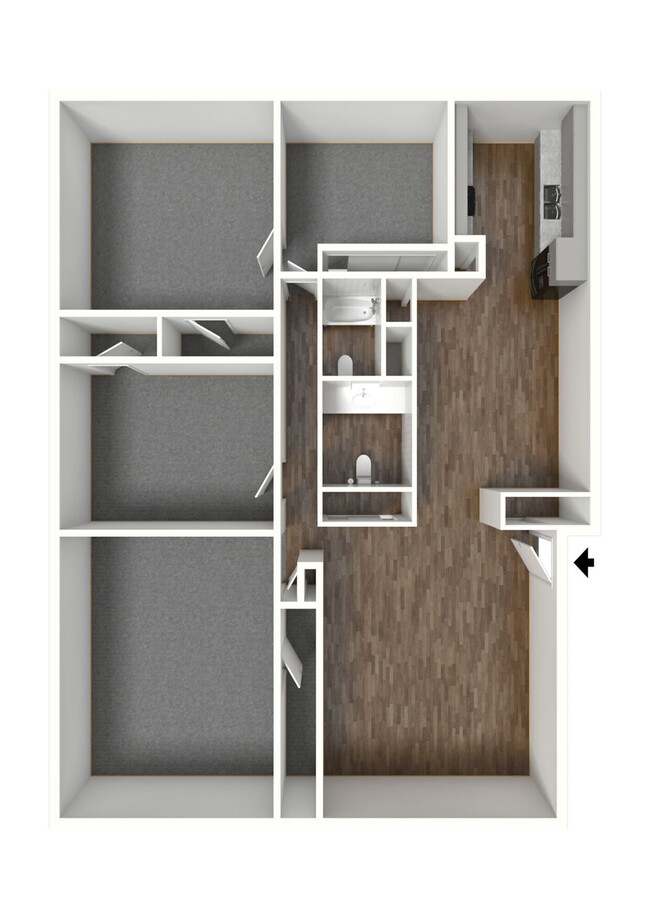 Floorplan - Bella Vista Apartments