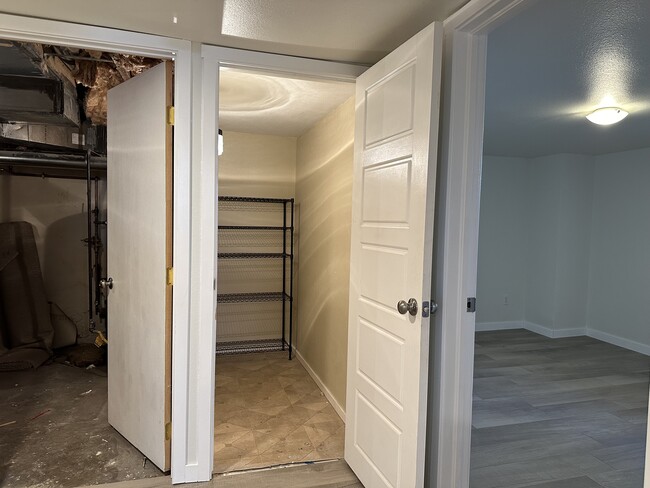 Storage room and utility room - 1137 E Platte Ave