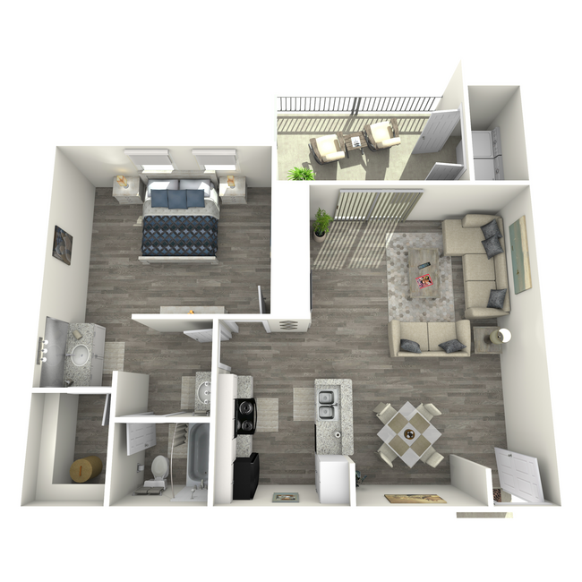 Floorplan - Cielo Apartments