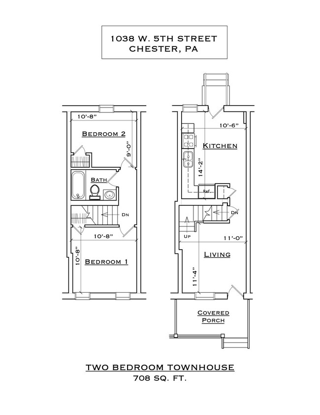 Floorplan - Penn Street Apartments