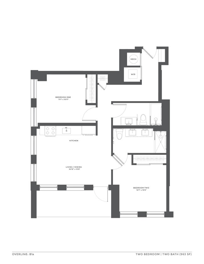 Floorplan - Overline Residences