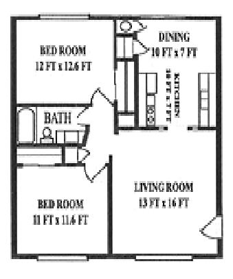 G Plan - Barcelona Apartments